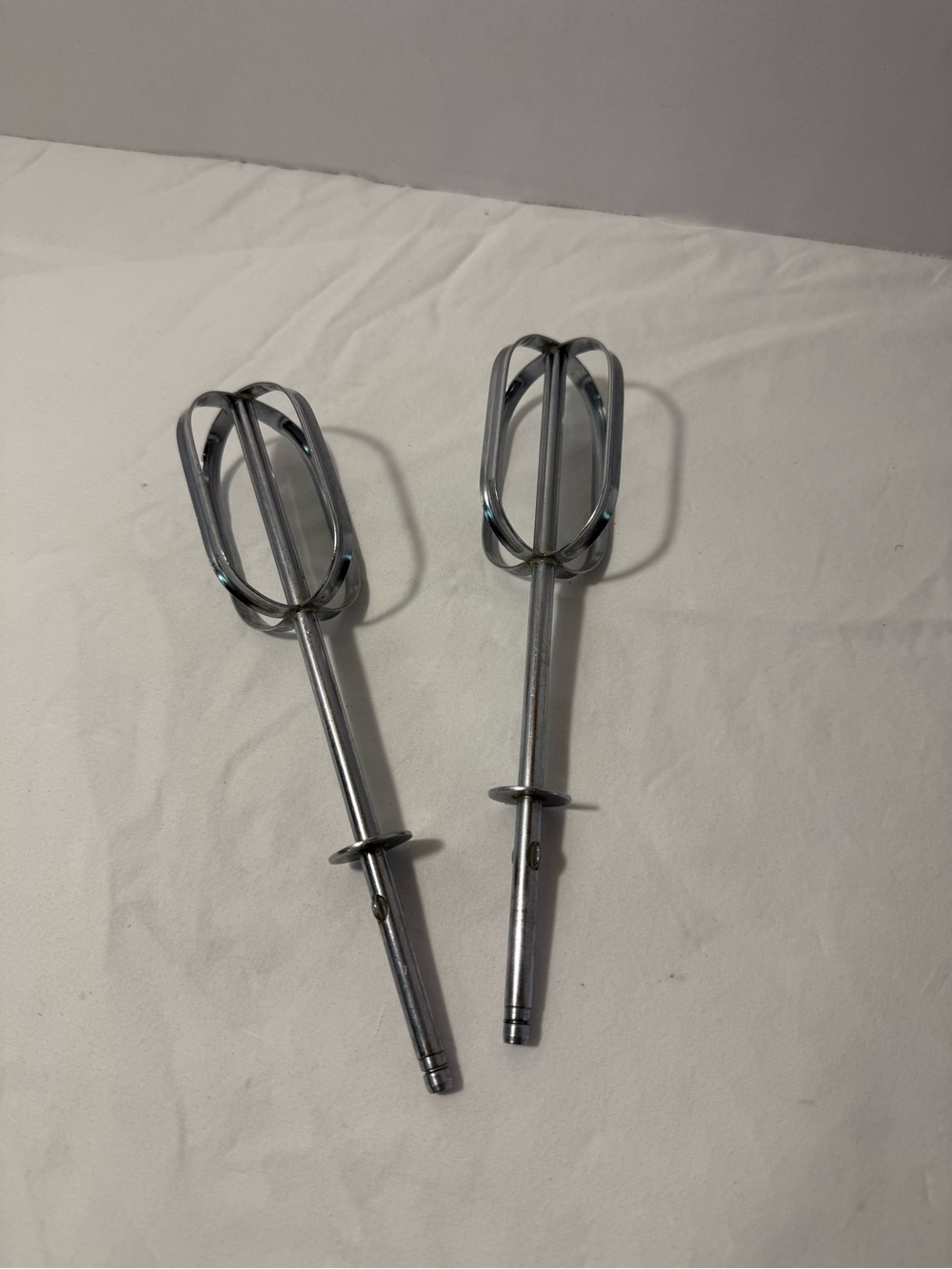 Vintage Sunbeam Stainless Steel Mixer Beater Attachments - Silver